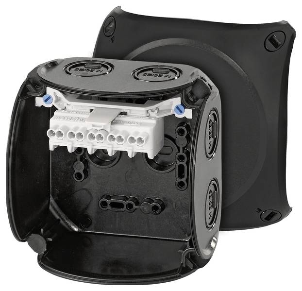 Hensel 62000048 Abzweigdose halogenfrei, plombierbar, witterungsbeständig (L x B) 104mm x 104mm 1St.