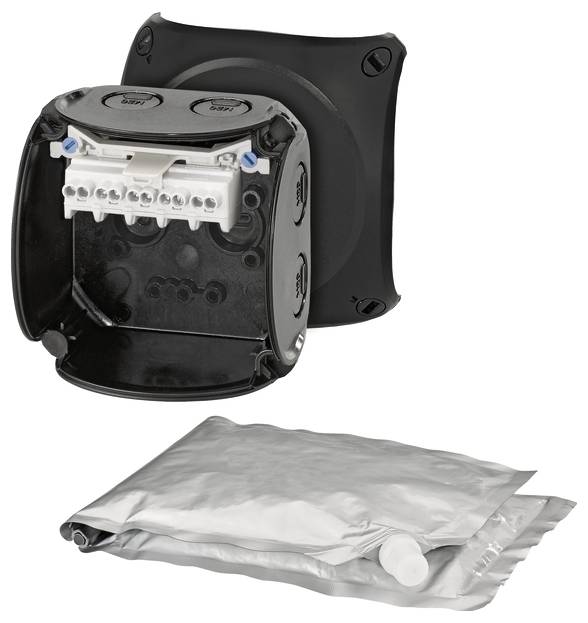 Hensel 62000098 Abzweigdose halogenfrei, plombierbar, witterungsbeständig (L x B) 93mm x 93mm 1St.