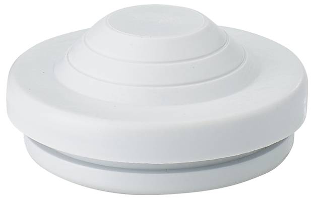 Hensel Ste 29V Steckstutzen Plattenstärke (max.) 4mm Lichtgrau