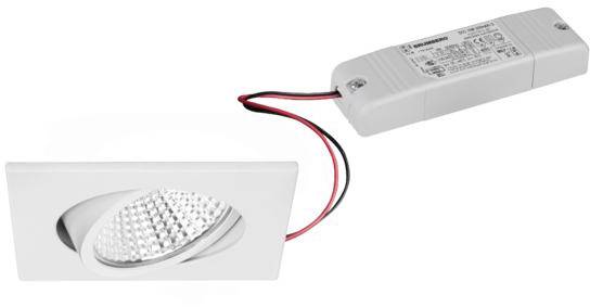 Brumberg 33292073 33292073 LED-Einbauleuchte LED 12 W Weiß