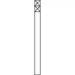 Siedle KS 613-2W Kommunikations-Stele Siedle KS 613-2W Kommunikations-Stele