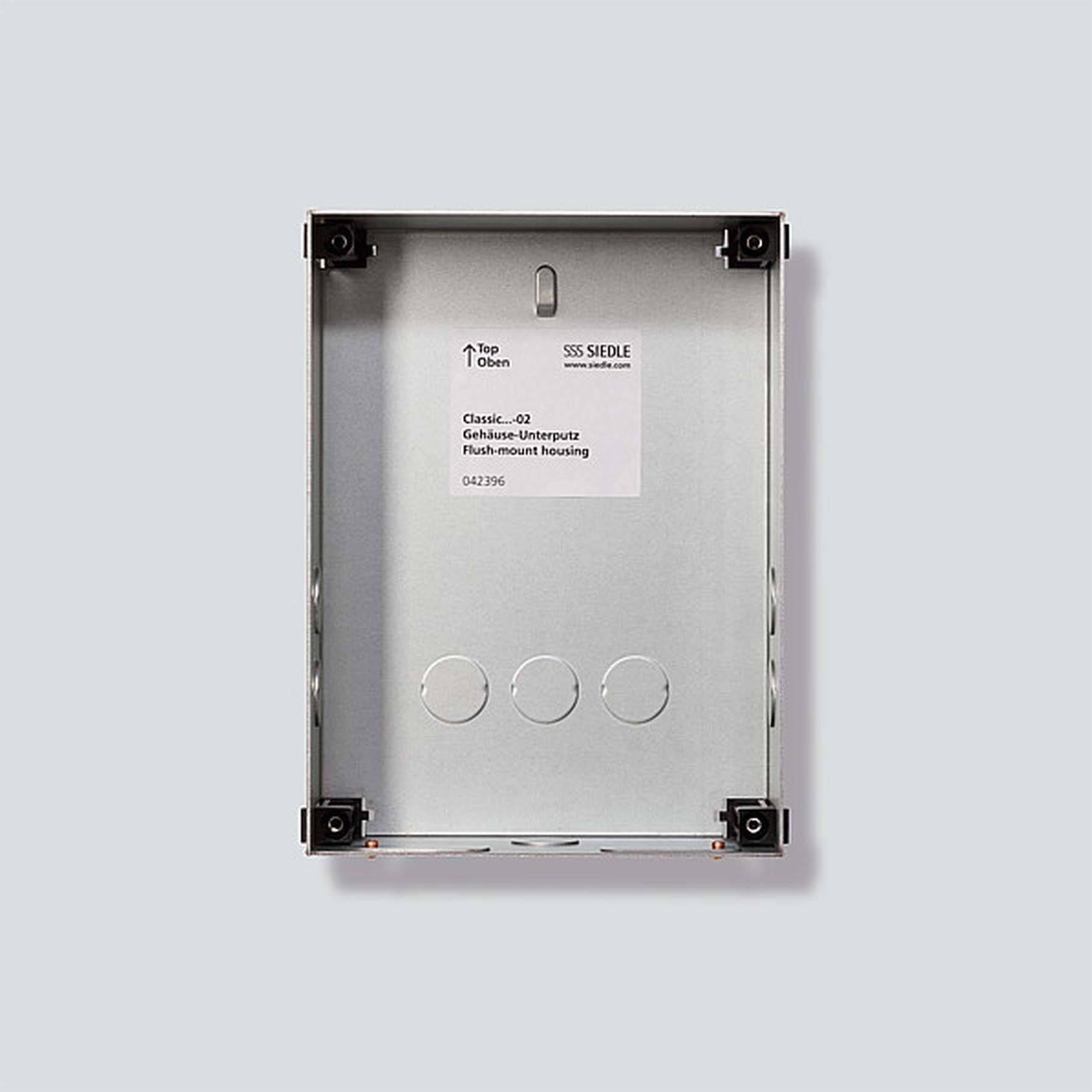 Siedle 210007731-00 Türsprechanlagen-Zubehör Montagezubehör Silber