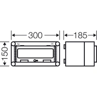 Hensel 2000600 Mi 1111 Kleinverteiler Aufputz Anzahl Teilungen = 12 Anzahl Reihen = 1 Inhalt 1St. Hensel 2000600 Mi 1111 Kleinverteiler Aufputz Anzahl Teilungen = 12 Anzahl Reihen = 1 Inhalt 1St.