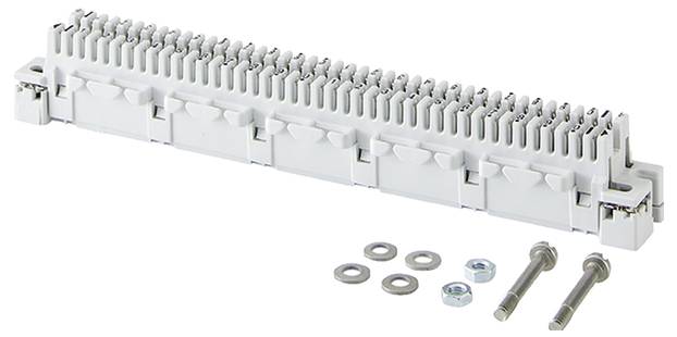 Hensel 26001228 Hensel Fernmelde-Anschlussleiste LSA-Plus 20DA FK 5120 Grau Inhalt: 1 St.