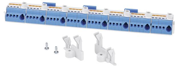 Hensel 61001159 N-Trennklemme Schrauben, Steckanschluss Blau 1St.