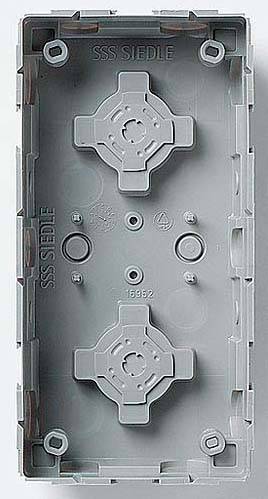 Siedle 200016702-00 Türsprechanlagen-Zubehör Montagezubehör Grau