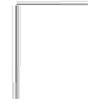Siedle 200016857-01 Türsprechanlagen-Zubehör Montagezubehör Silber