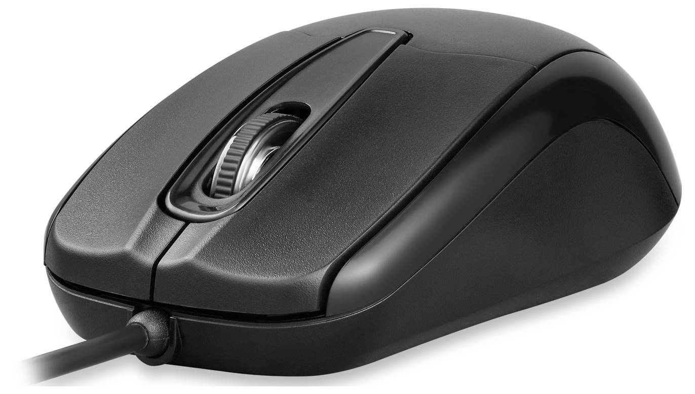 Perixx PERIMICE-209 C Black Maus Kabelgebunden Optisch Schwarz 3 Tasten 1000 dpi