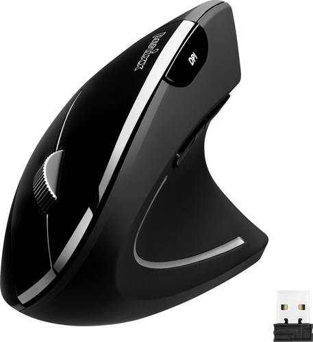 Perixx PERIMICE-813 Maus Bluetooth® Schwarz 800 dpi, 1200 dpi, 1600 dpi
