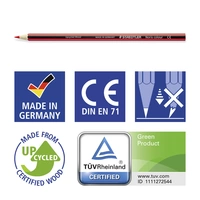 Staedtler Buntstift Noris colour sechskant 185 CD36 farbig sortiert 36St. Staedtler Buntstift Noris colour sechskant 185 CD36 farbig sortiert 36St.