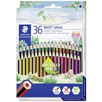 Staedtler Buntstift Noris colour sechskant 185 CD36 farbig sortiert 36 St. Staedtler Buntstift Noris colour sechskant 185 CD36 farbig sortiert 36 St.