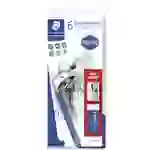 Staedtler Lumograph 61 100 C6 Bleistiftset Bezeichnung der Härte: 6B, 4B, 2B, B, HB, 2H 1 Set Staedtler Lumograph 61 100 C6 Bleistiftset Bezeichnung der Härte: 6B, 4B, 2B, B, HB, 2H 1 Set