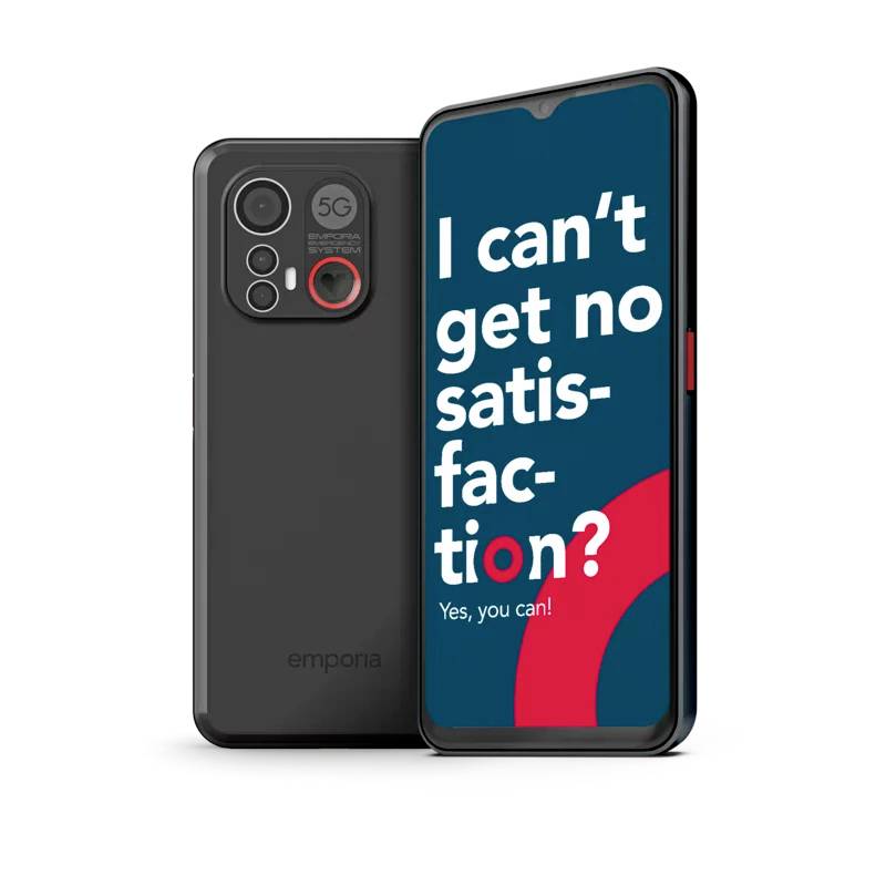 Emporia ME6_001 128GB Schwarz 16.7cm (6.58 Zoll) Smartphone