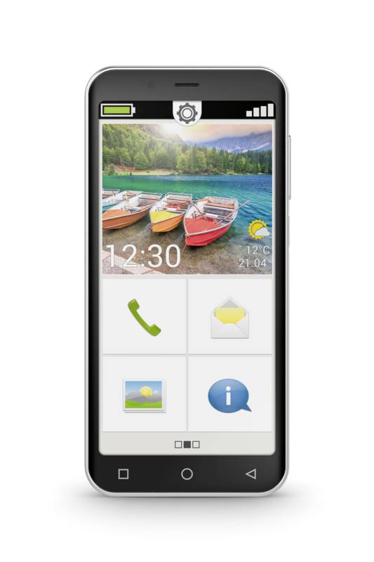 Emporia SMART.5mini 64 GB Schwarz 12.6 cm (4.95 Zoll) Smartphone