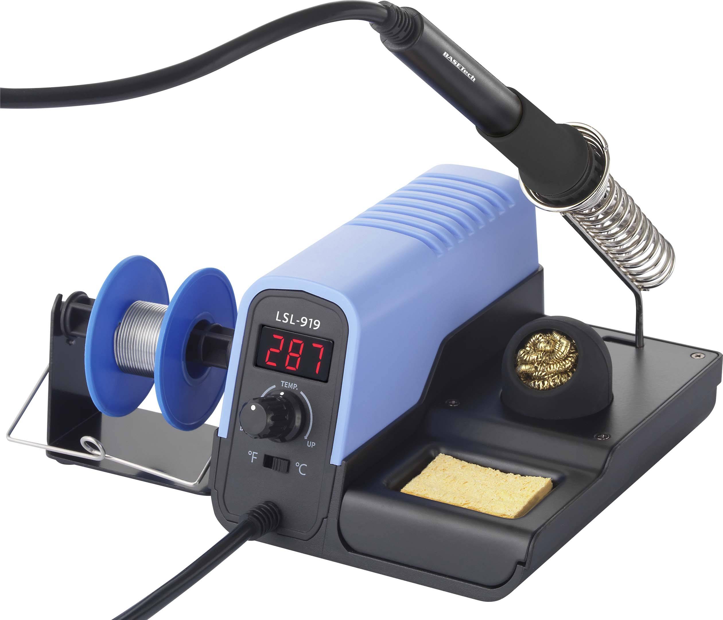 Basetech LSL-919 Lötstation digital 30W 160 - 480°C inkl. Lötzinn
