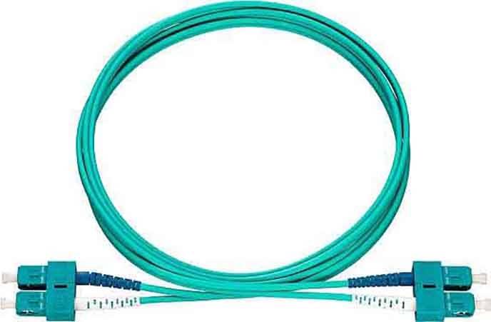 Rutenbeck 228050602 Glasfaser LWL Anschlusskabel [1x SC-D Stecker - 1x SC-D Stecker] Multimode OM4 2.00 m