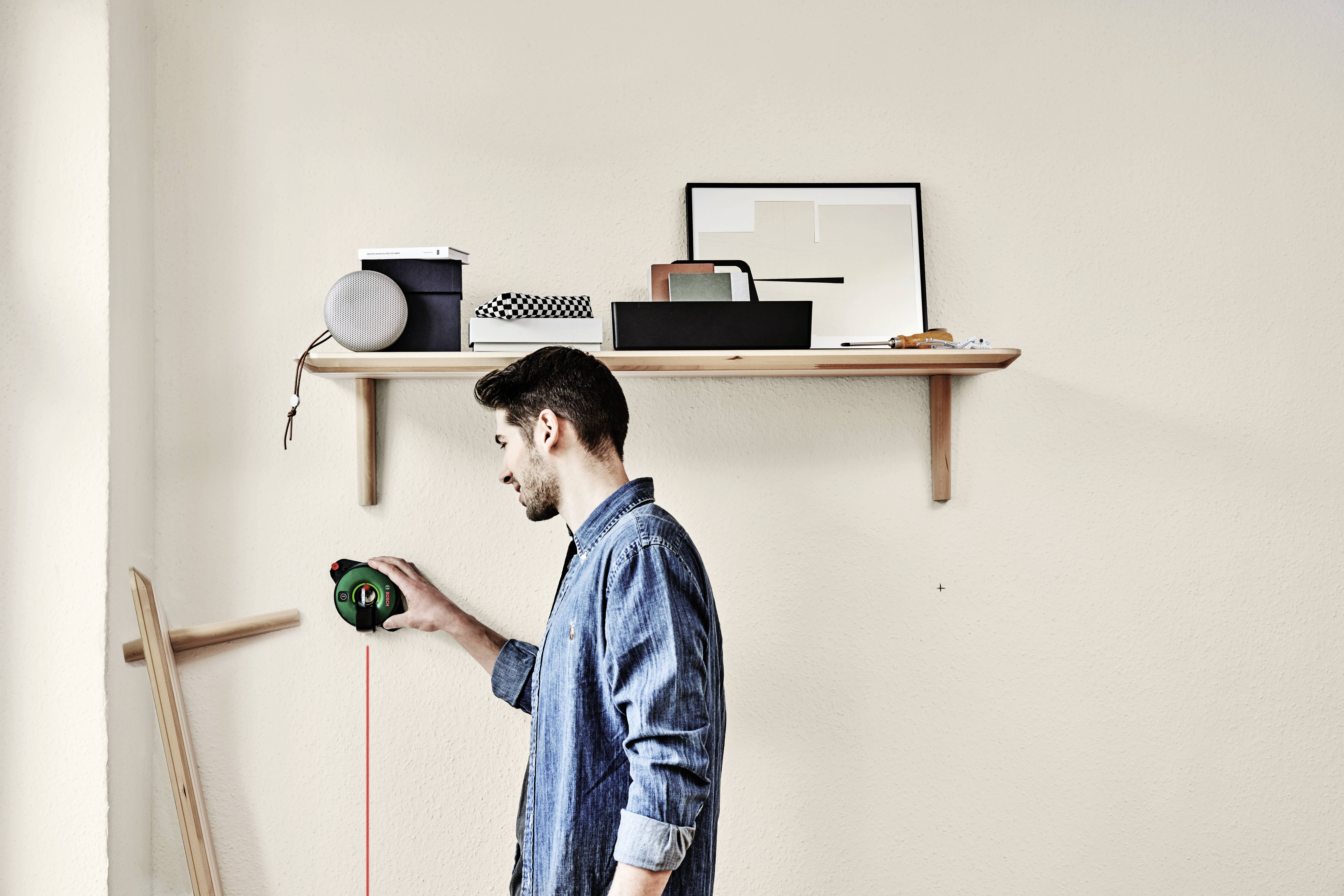 Bosch Home and Garden Atino Linienlaser selbstnivellierend Reichweite (max.): 1.7m