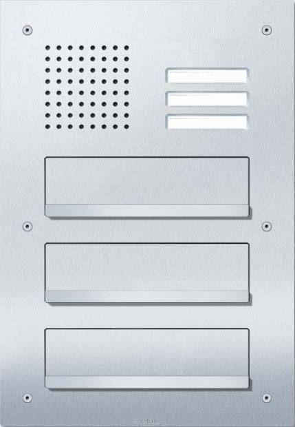 Siedle 200048181-00 CL 411 BD2A 03 R Durchwurfbriefkastensystem Stahl nicht rostend Silber