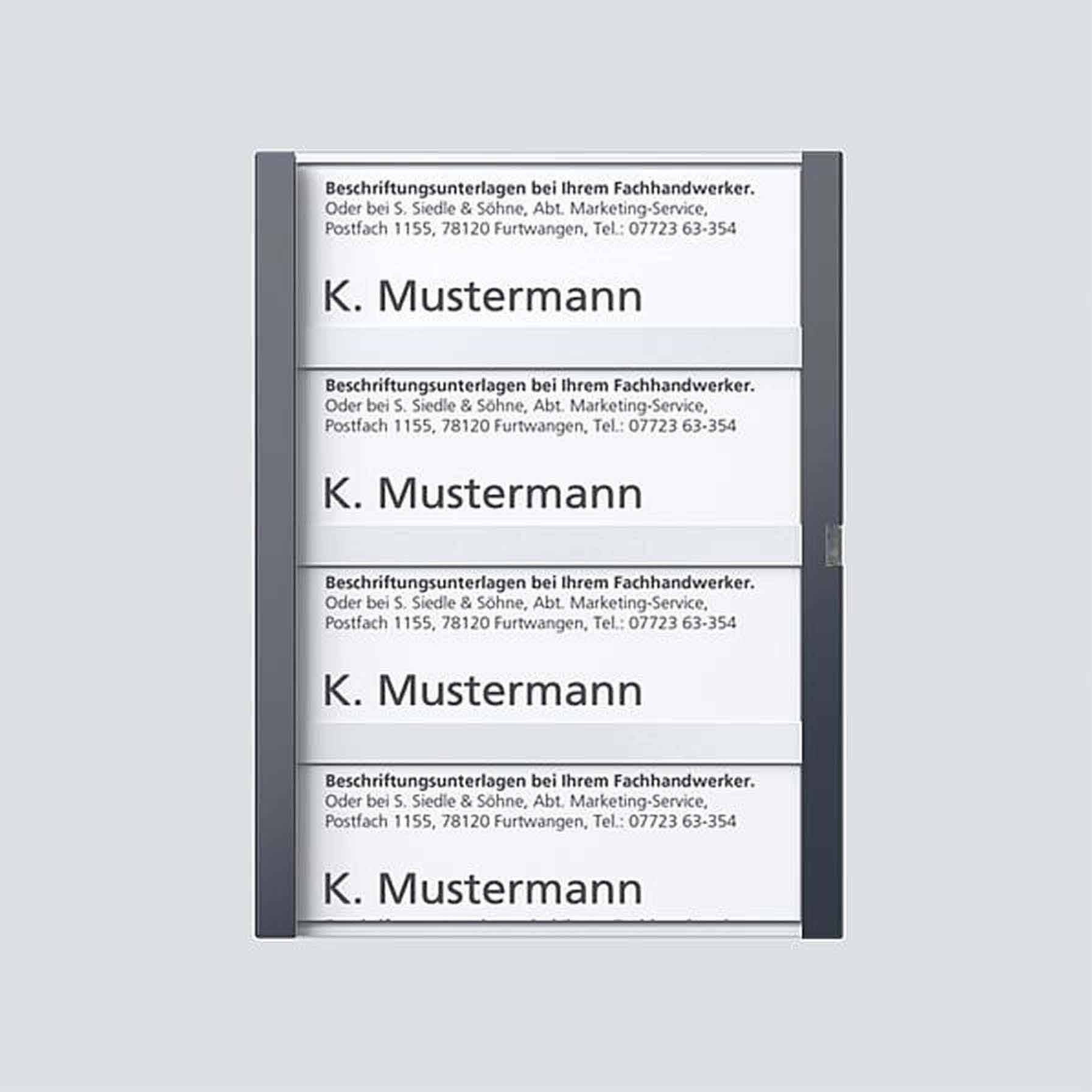 Siedle 210007072-00 Türsprechanlagen-Zubehör Montagezubehör Grau