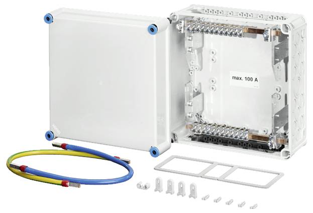 Hensel Mi PV 5521 Installationsverteiler 300 x 300 x 170 Grau 1St.