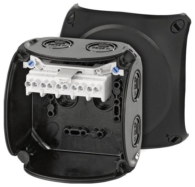 Hensel 62000050 Abzweigdose halogenfrei, plombierbar, witterungsbeständig (L x B) 104mm x 104mm 1St.