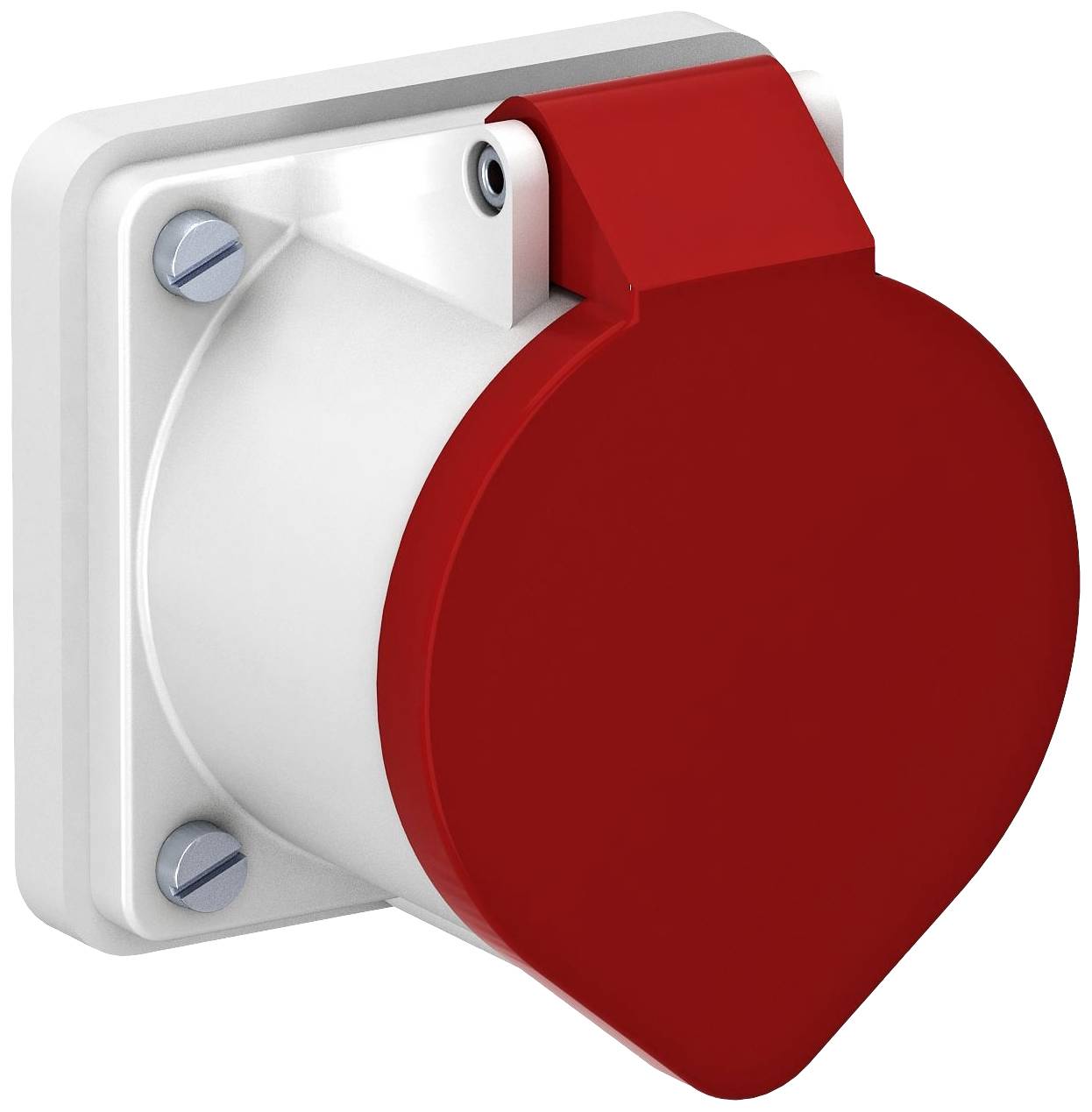 OBO Bettermann 6109876 Gerätedose (B x H) 75 mm x 77 mm 1 St. Lichtgrau, Rot