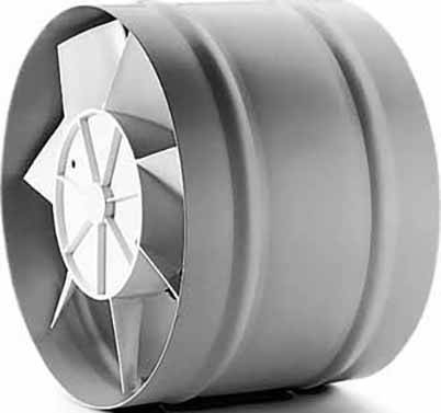 Helios Ventilatoren 07504 Rohr-Einschublüfter 230 V 550 m³/h