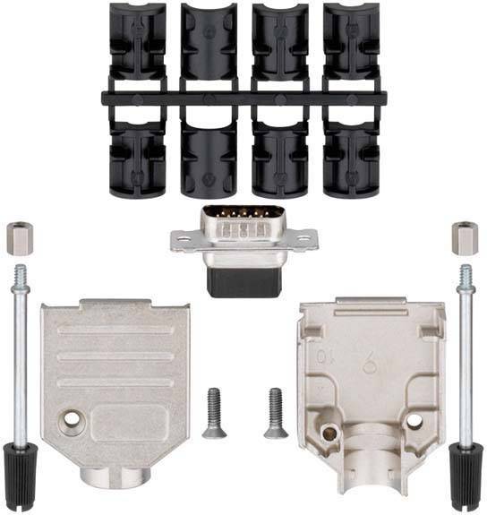 Rutenbeck VGA-S C 17610201 D-SUB Stiftleisten-Set Crimpen 1 Set