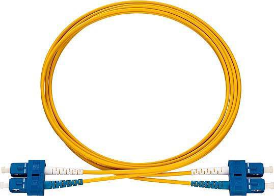 Rutenbeck 228050805 Glasfaser LWL Anschlusskabel [1x SC-D Stecker - 1x SC-D Stecker] Singlemode OS2 5.00 m