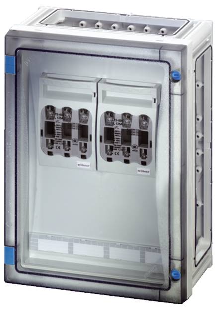 Hensel 68000230 Sicherungshalter Sicherungsgröße = 0 3polig 125A 800V