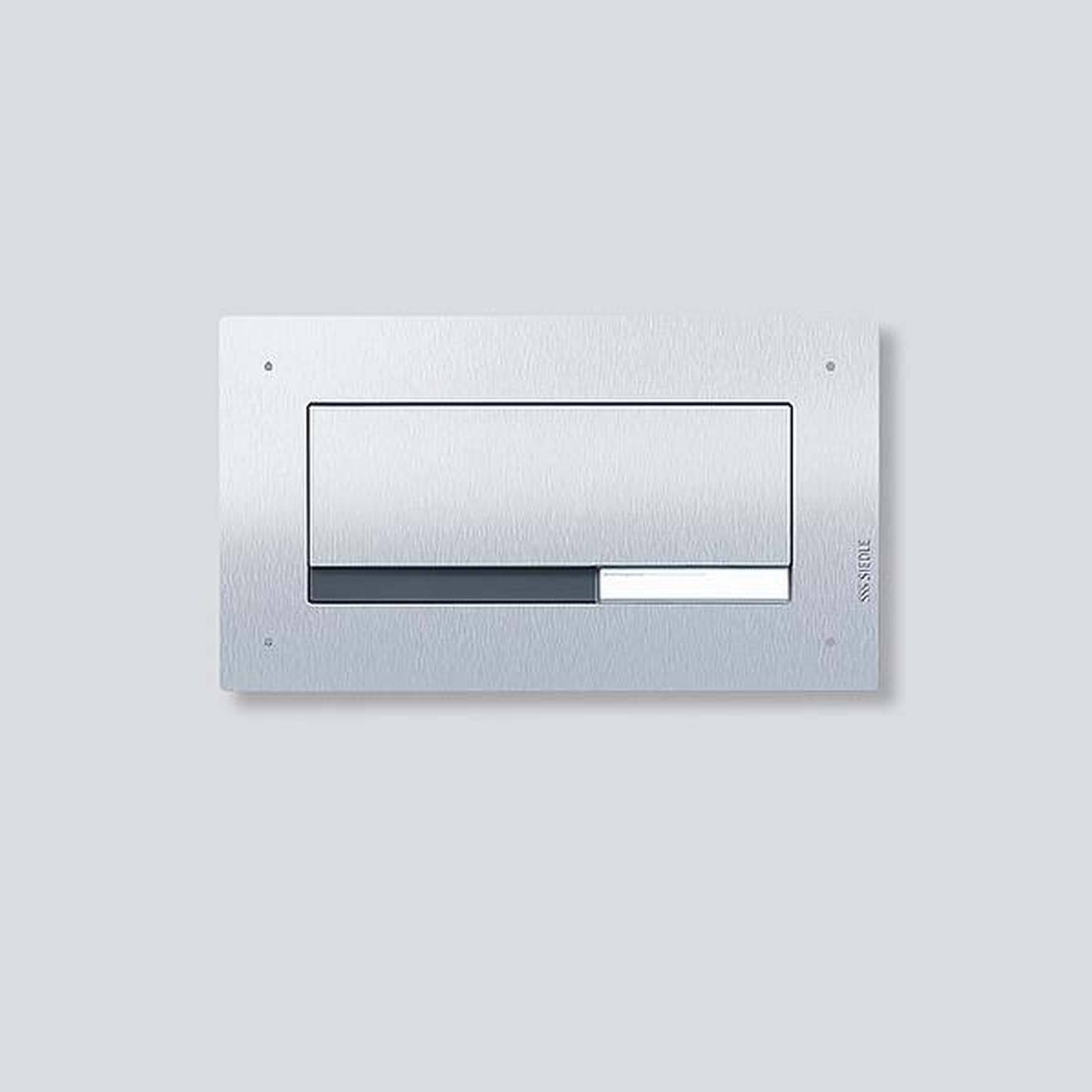 Siedle 210007716-00 F CL BD2 01 Durchwurfbriefkastensystem Stahl nicht rostend Silber