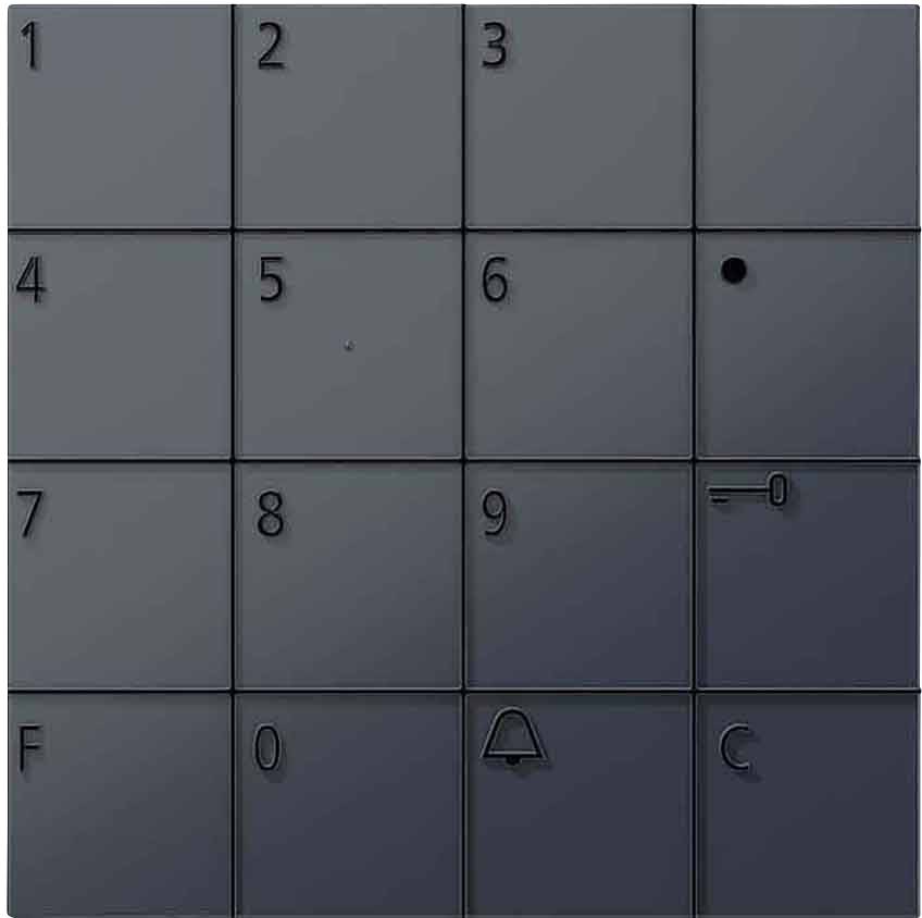 Siedle 210004914-00 Türsprechanlagen-Zubehör Funktionsmodul Anthrazit