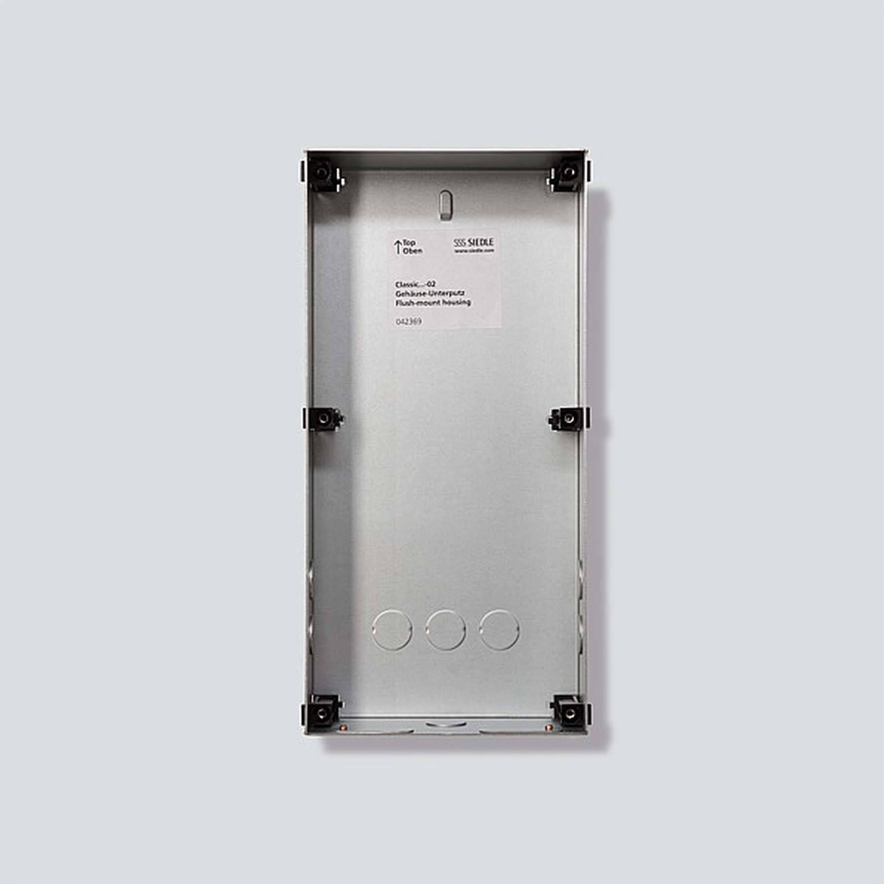 Siedle 210007735-00 Türsprechanlagen-Zubehör Montagezubehör Silber