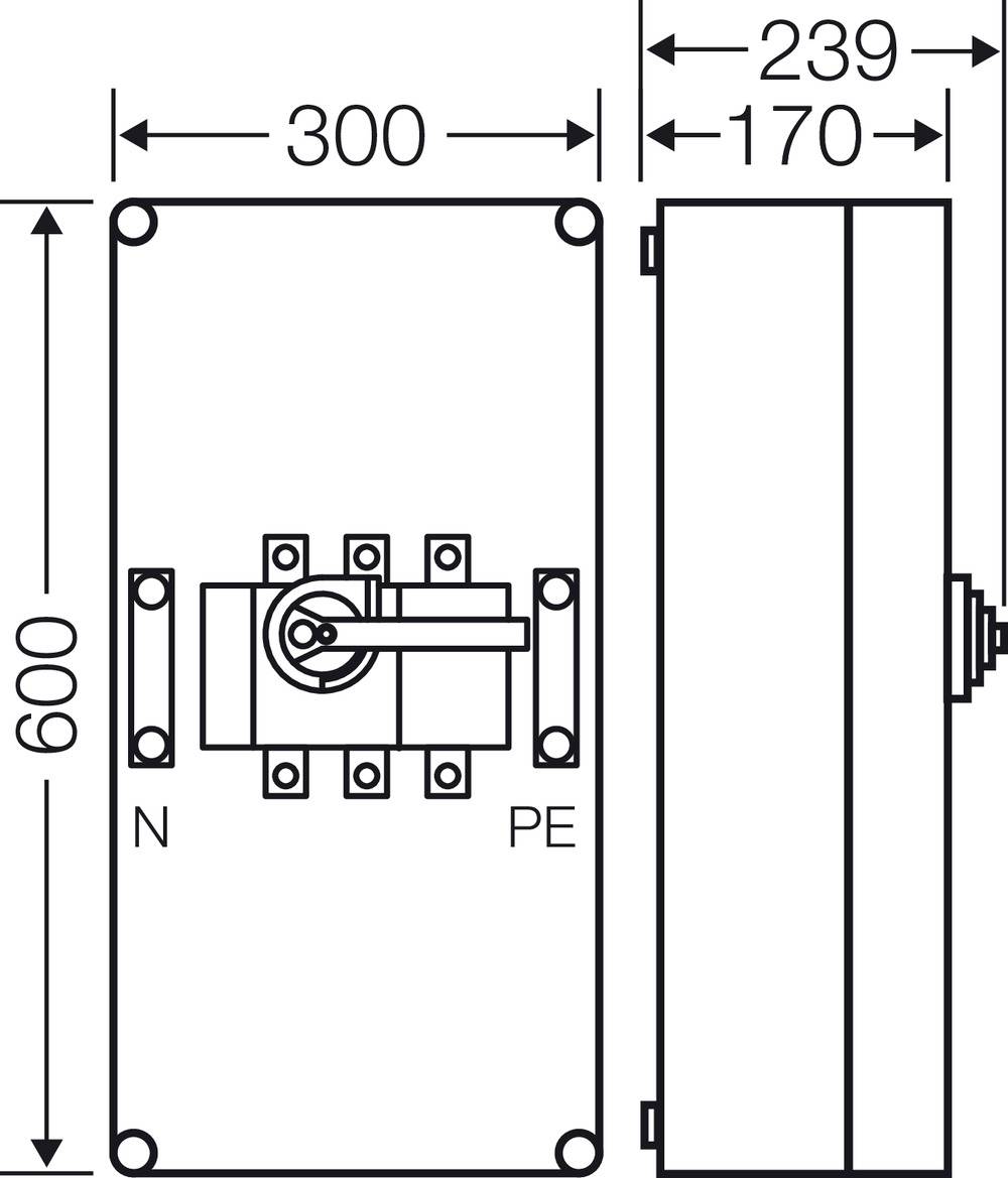 Hensel Mi 7455 Lastschalter 1St.