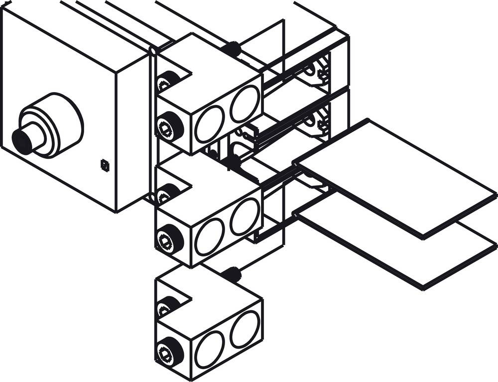Hensel 6600192 Anschlussklemme 3polig 240mm² 630A