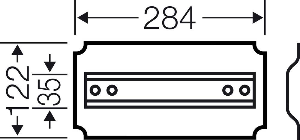 Hensel Mi EM 01 20001185 Zubehör Stahl 284mm 1St.