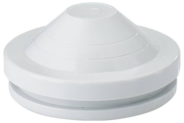 Hensel Ste 36V Steckstutzen Plattenstärke (max.) 4mm Lichtgrau 20St.