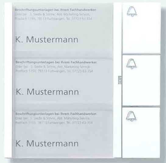 Siedle 200035739-00 Türsprechanlagen-Zubehör Funktionsmodul Silber