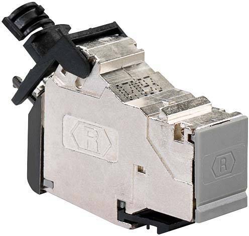 Rutenbeck PP-Cat.6A iso-8 Ap rw - Patch Panel - shielded - Oberfläche montierbar, geeignet für