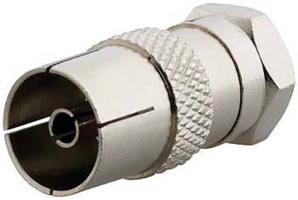 Rutenbeck KM-BNC-IEC 17000302 BNC-Steckverbinder Buchse, gerade 1St.