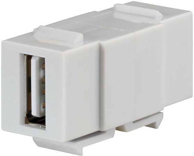 Rutenbeck Adapter, Doppelkupplung KMK-USB rw 17010651 Inhalt: 1St.