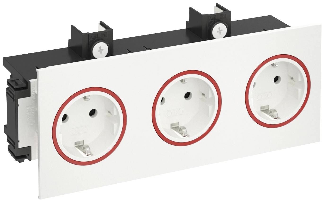 OBO Bettermann 6121036 Gerätedose (B x H) 206mm x 82mm 1 St. Weiß