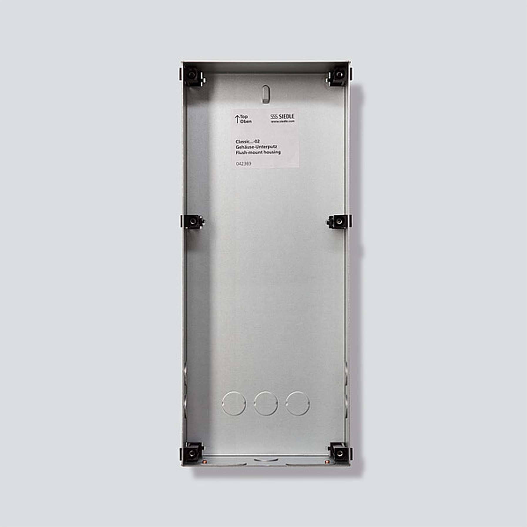 Siedle 210007738-00 Türsprechanlagen-Zubehör Montagezubehör Silber