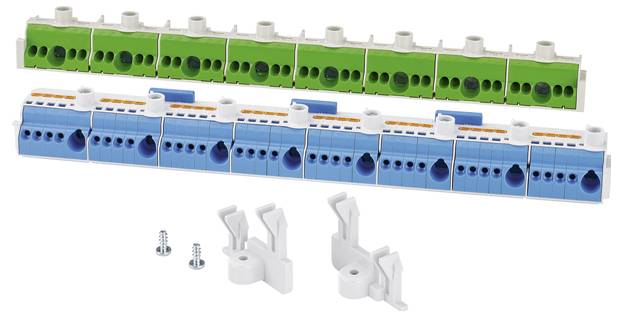 Hensel 61001151 Klemme Schrauben, Steckanschluss Mehrfarbig 1St.