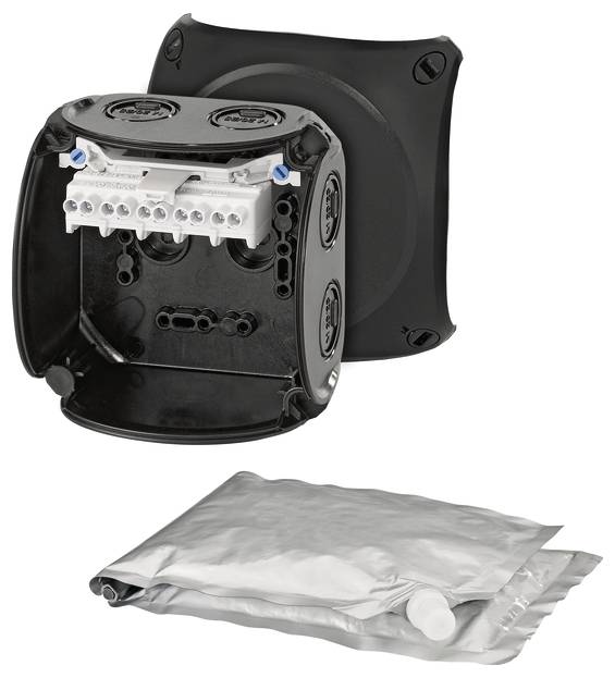 Hensel 62000102 Abzweigdose halogenfrei, plombierbar, witterungsbeständig (L x B) 104mm x 104mm 1St.