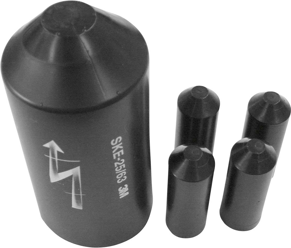 3M 7000061603 Warmschrumpf-Endkappe Nenn-Innendurchmesser (vor Schrumpfung): 62mm 1St.