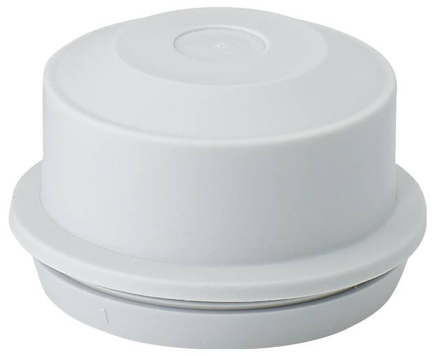 Hensel EDK 40 Kabeleinsteckstutzen Plattenstärke (max.) 4mm Lichtgrau 5St.