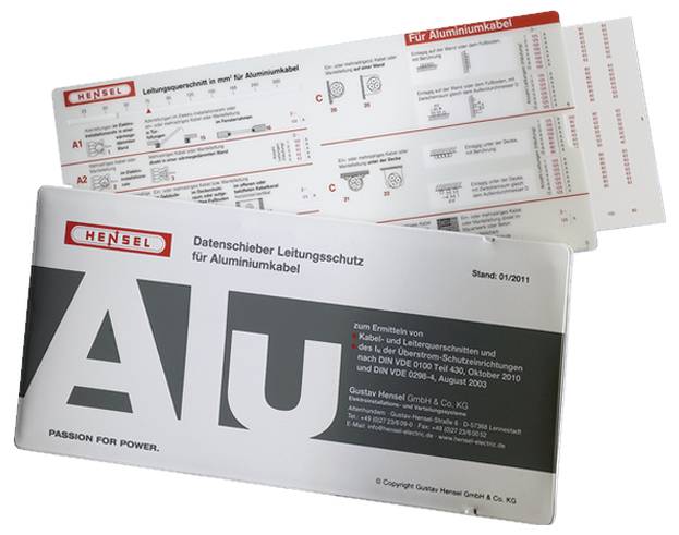 Hensel Datenschieber Leitungsschieber für Aluminiumkabel