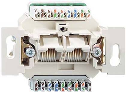 Rutenbeck Netzwerkdose Unterputz Einsatz CAT 6a
