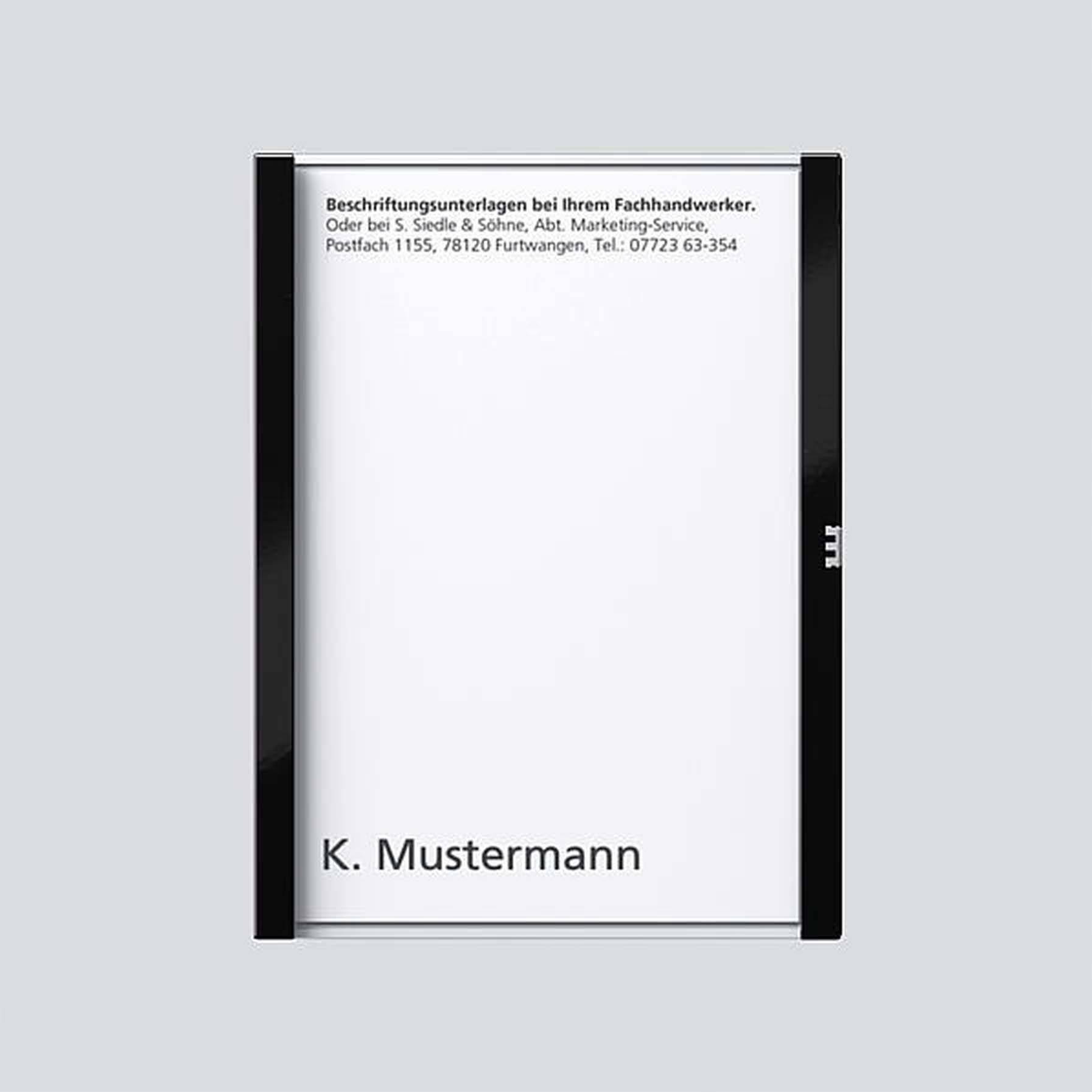 Siedle 200029949-00 Türsprechanlagen-Zubehör Montagezubehör Schwarz